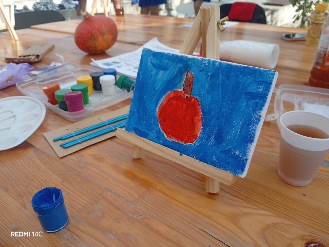 JESENSKA RADIONICA Mali umjetnici oslikavali bundeve na Sobočkom eko sajmu (9)