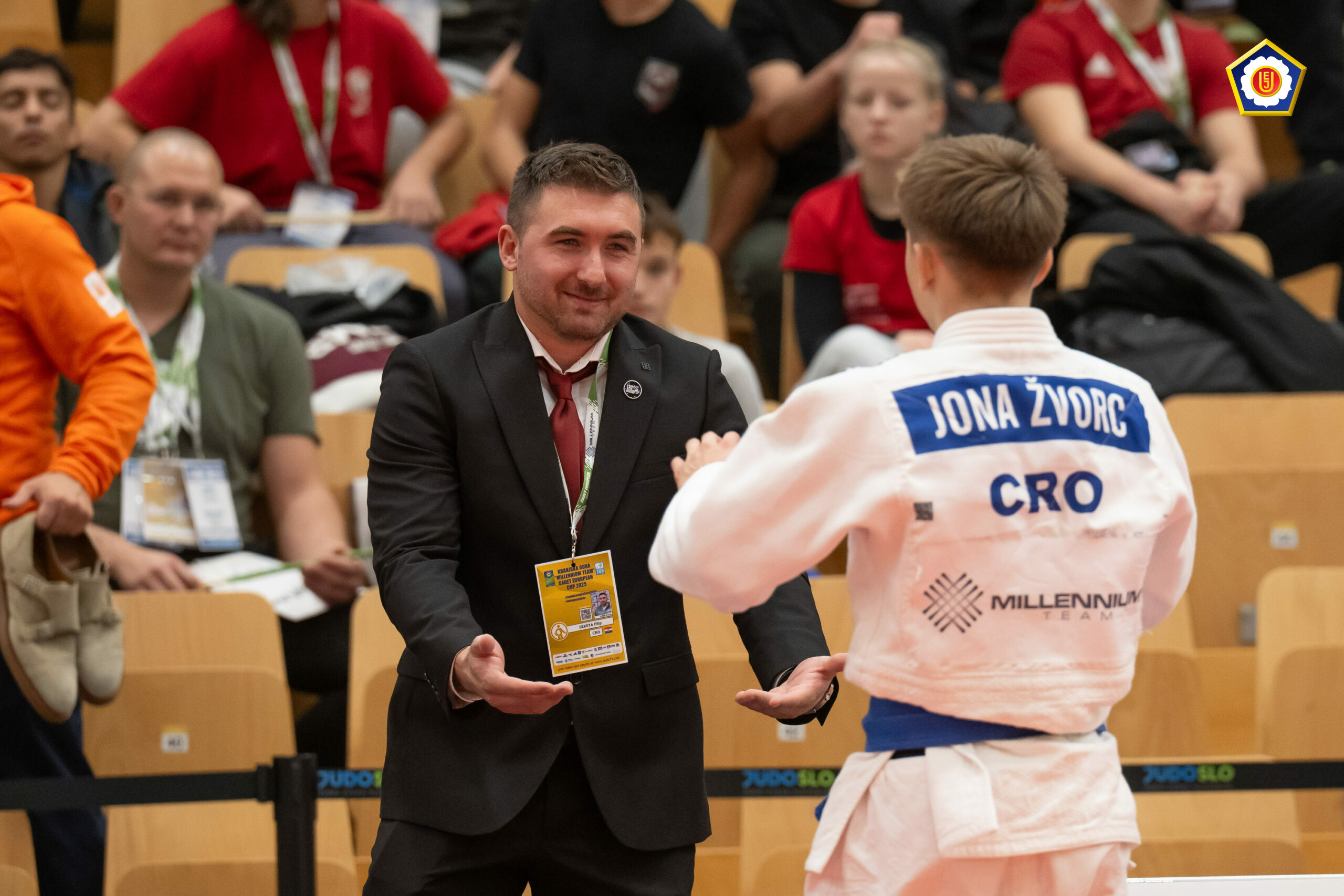 Jona i Filip nakon pobjede za broncu.