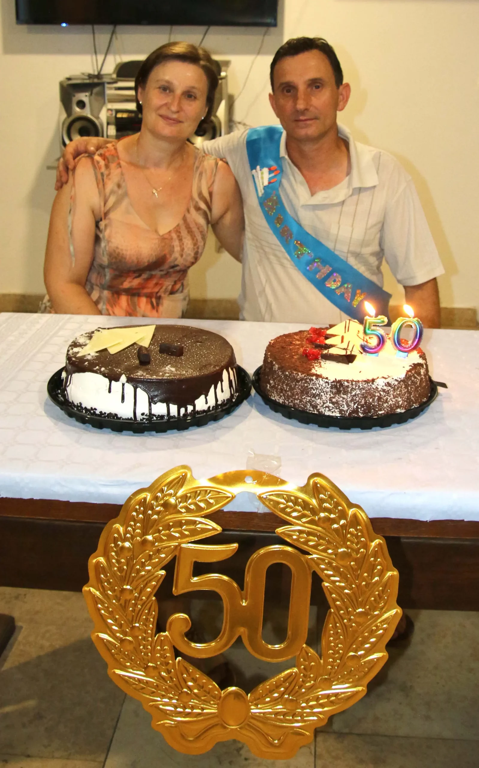 Josip Berdin uz veselo društvo proslavio pola stoljeća (1)