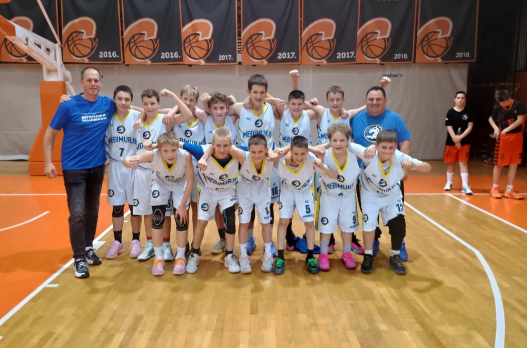 KK Međimurje Čakovec U13 – ekipa koja je odigrala Poluzavršnicu PH u Zagrebu