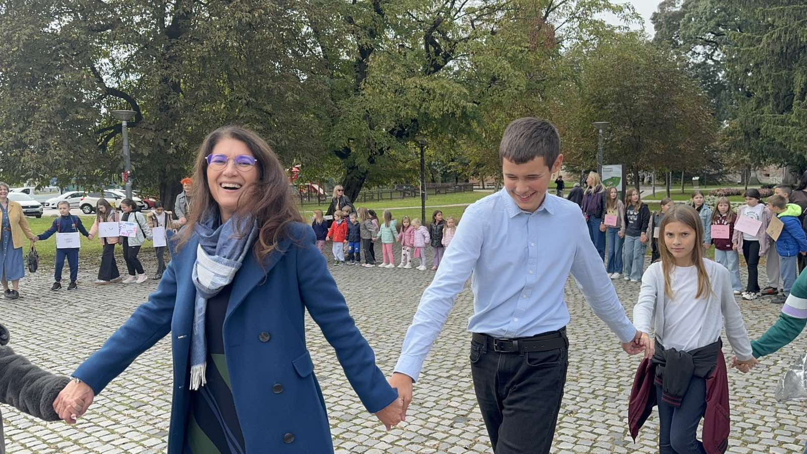KRUG MIRA Djeca vrtića i škola ispunila središnji trg pjesmom i osmijehom (20)