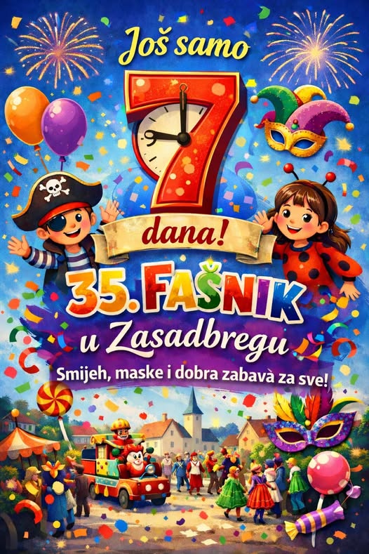 KUU Zasadbreg fašnik 2026 najava KUU Zasadbreg fašnik 2026 najava
