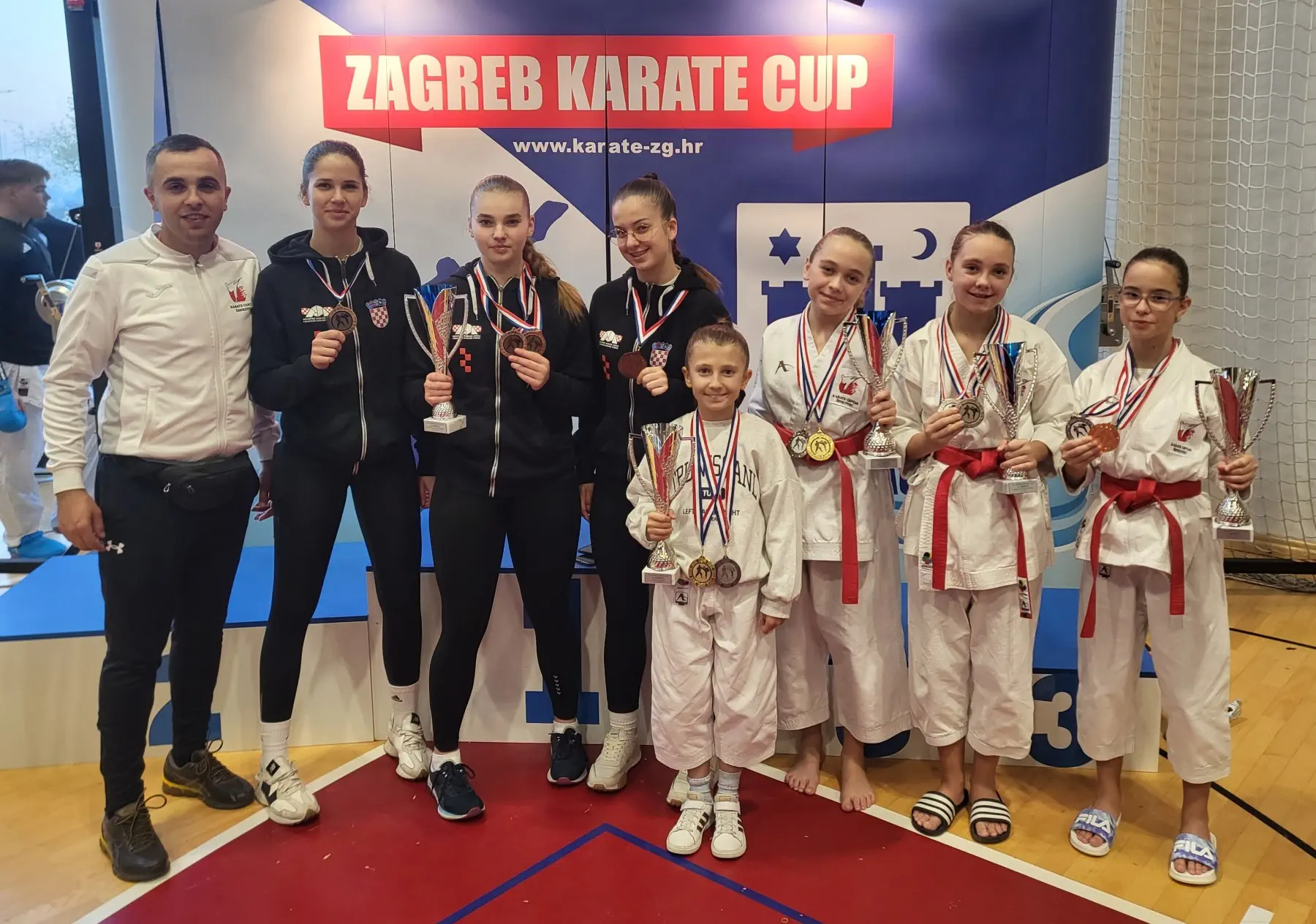 Karate centar Šenkovec osvojio 13 medalja na Zagreb Kupu (7)
