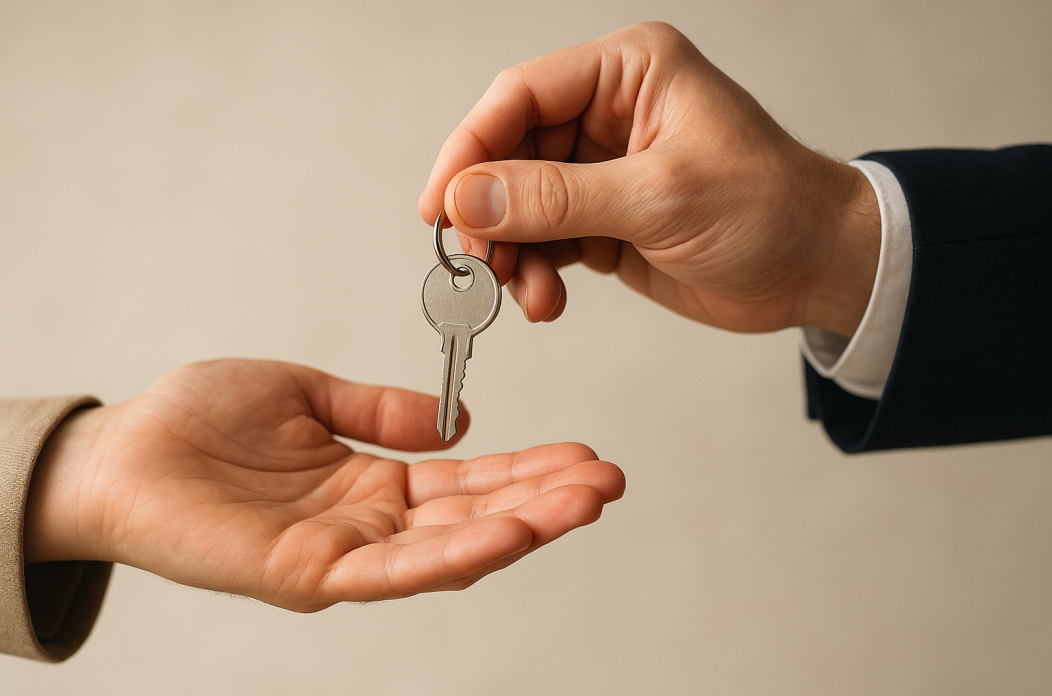 Ključ u ruke, AI ilustracija