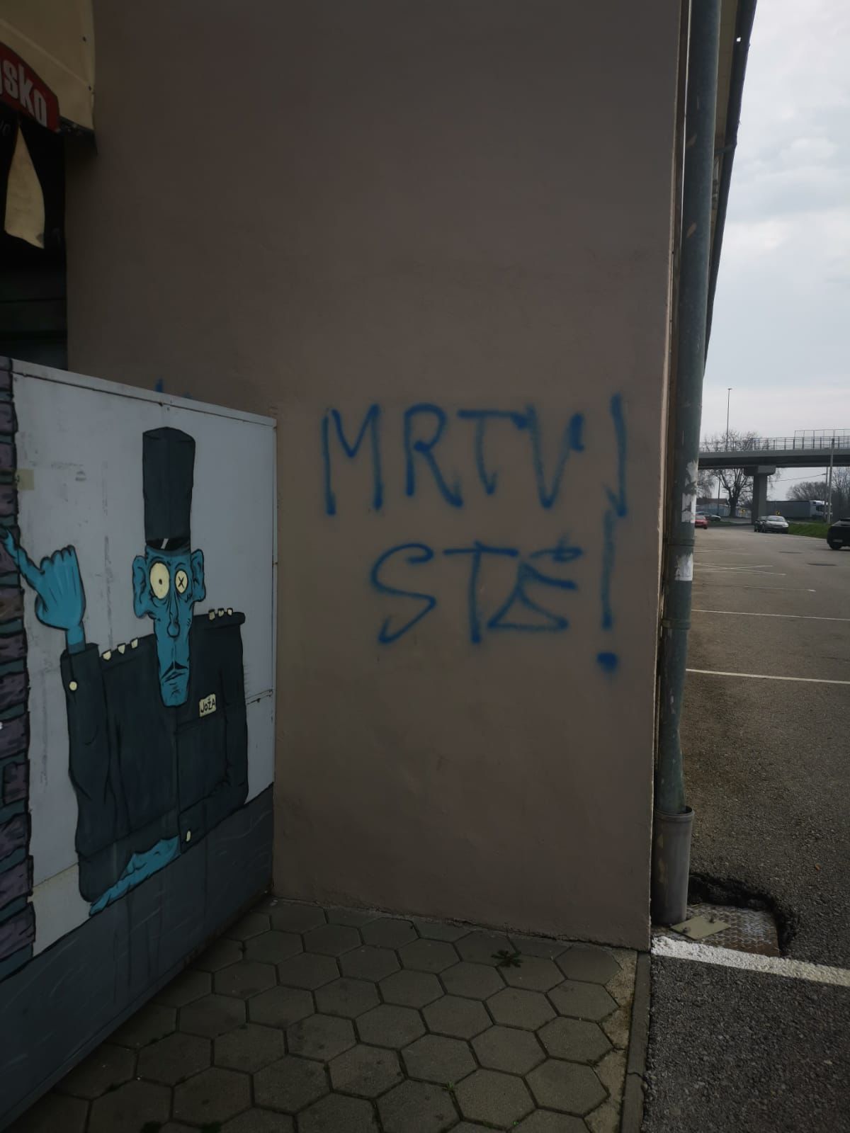 Klub Prostor – CeZam – vandalizamČakovec (2)