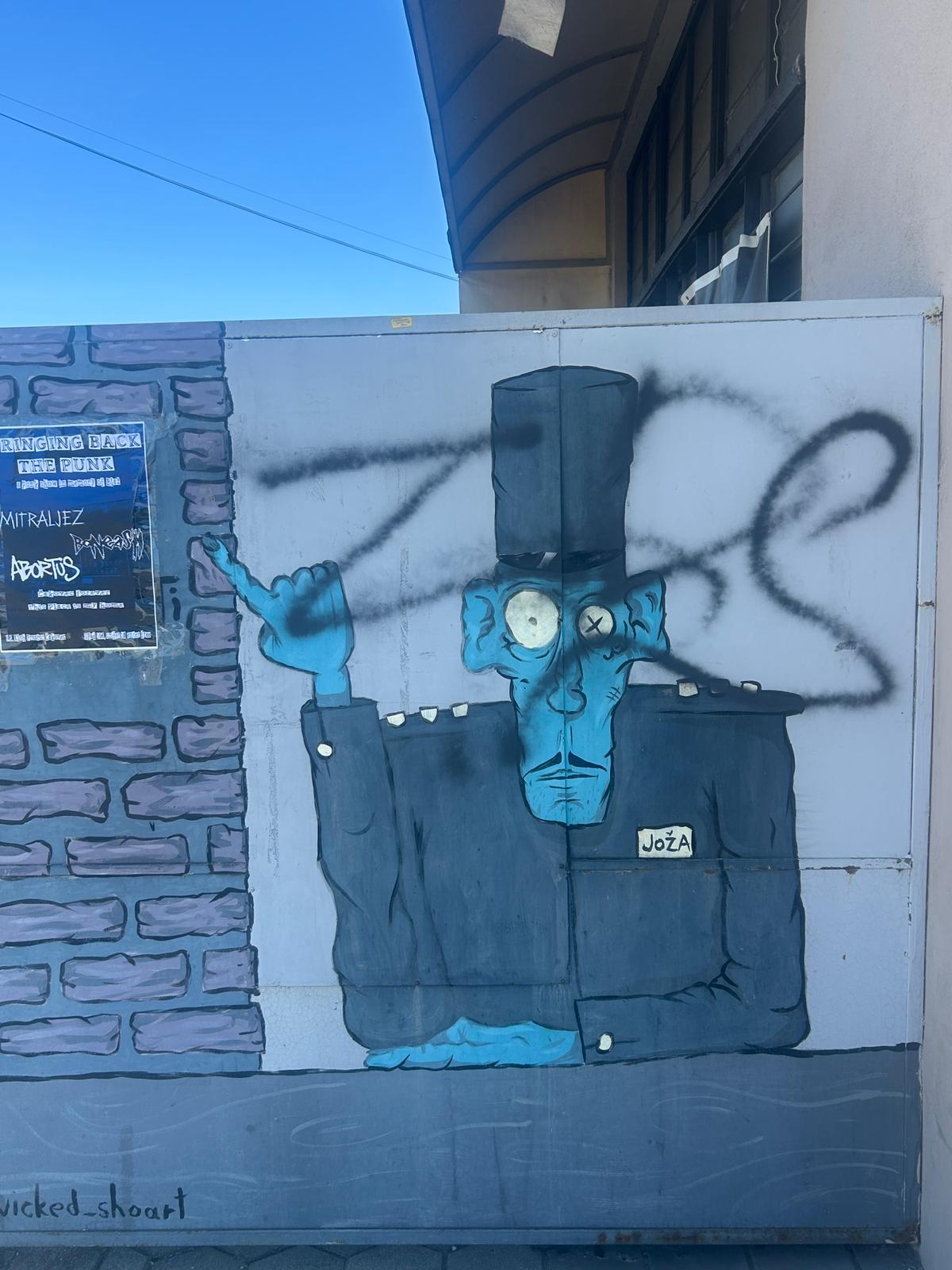 Klub Prostor – CeZam – vandalizamČakovec (4)
