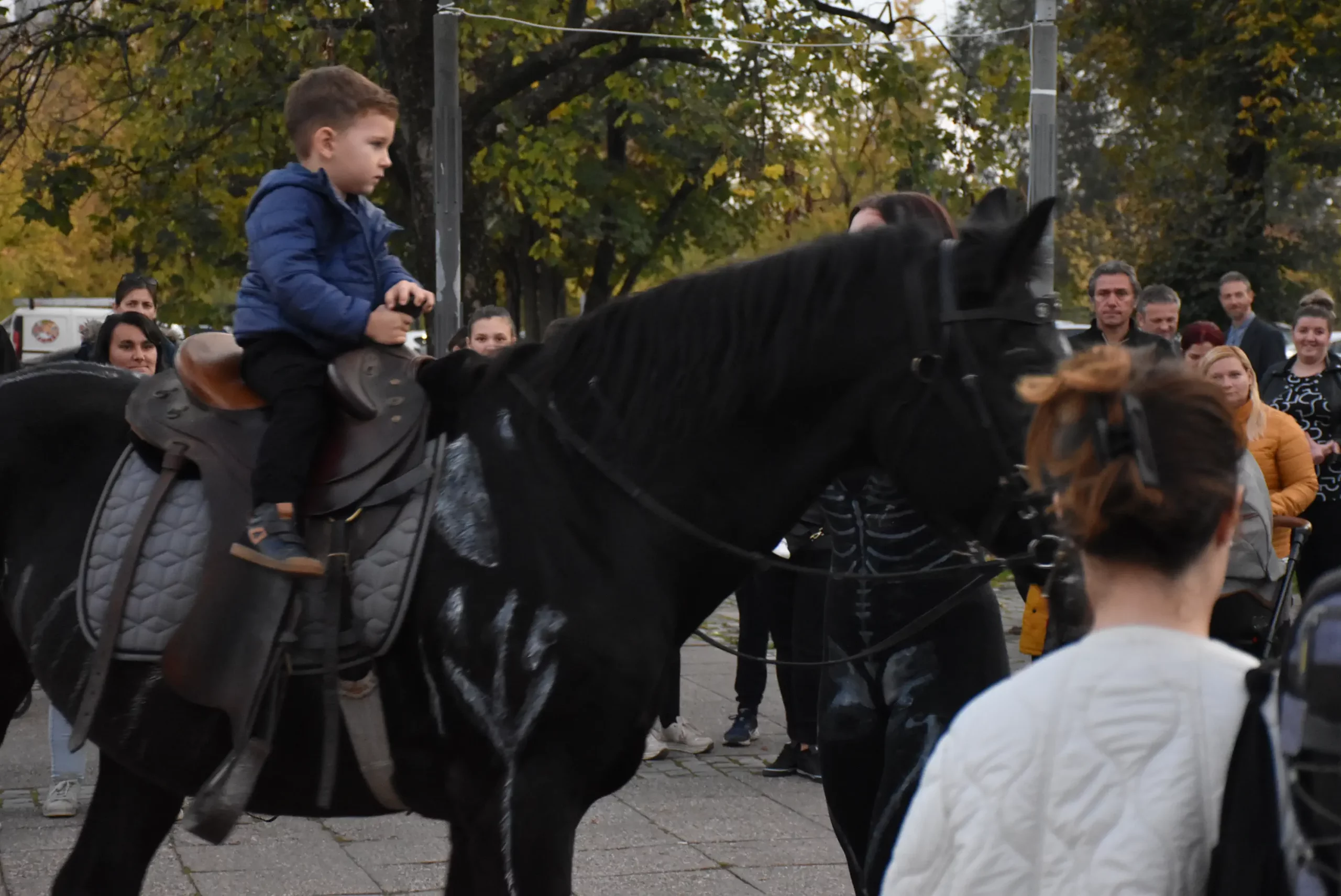 Konjički klub Međimurje razveselio je mališane za Halloween u Čakovcu (44)