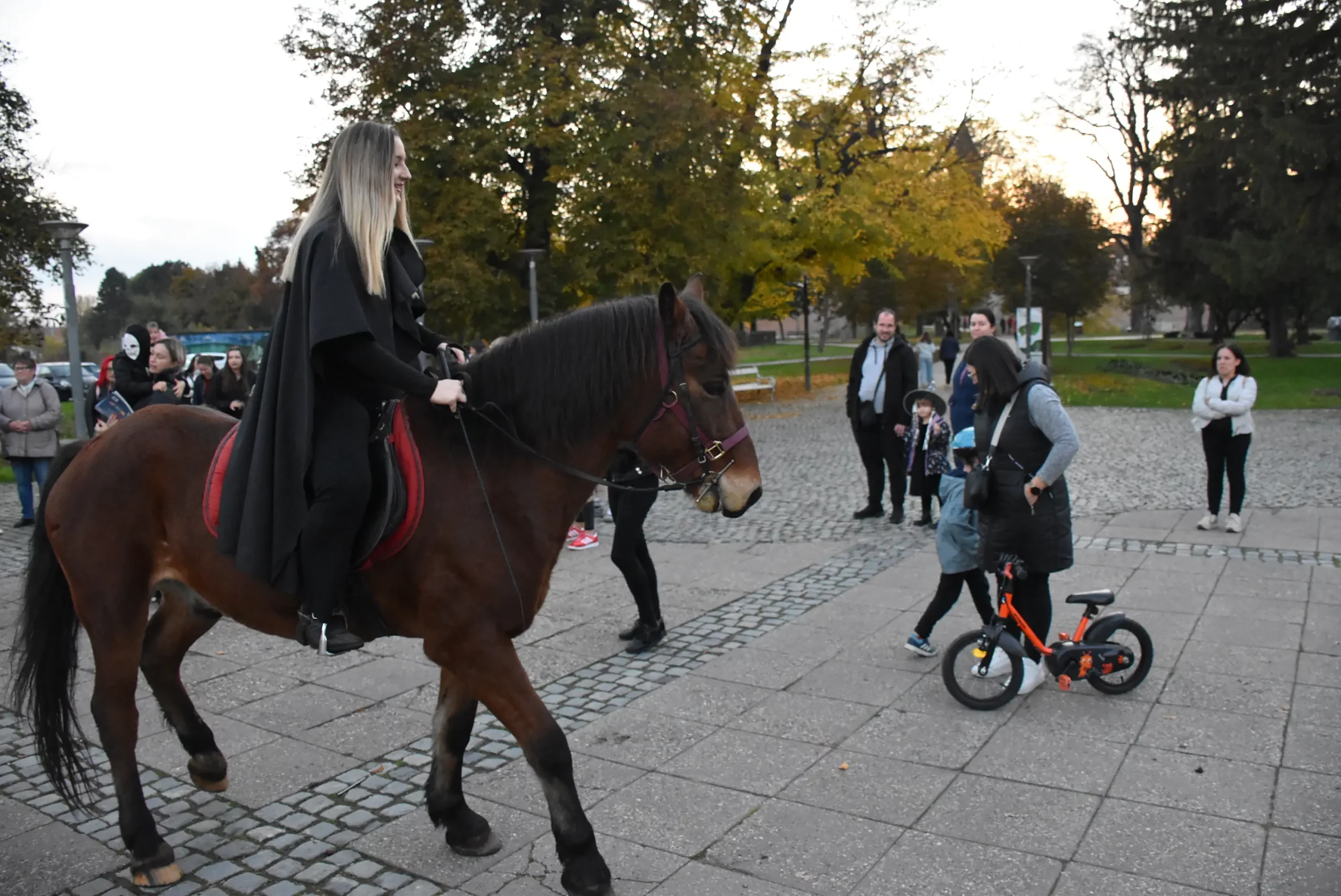 Konjički klub Međimurje razveselio je mališane za Halloween u Čakovcu (51)