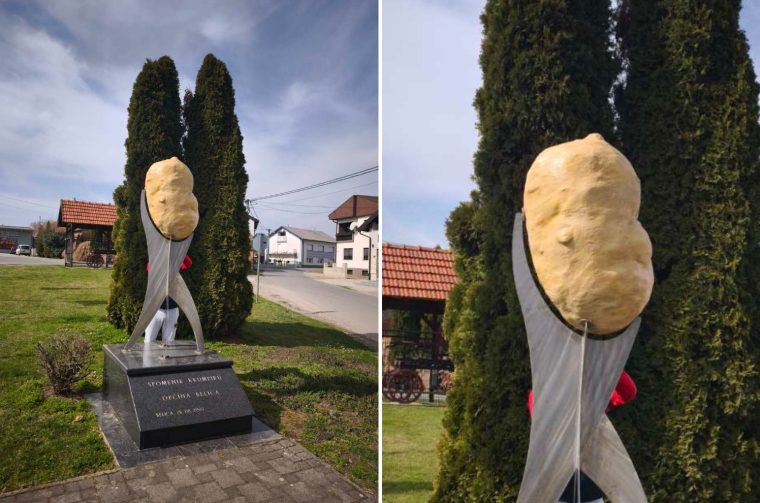 Krumpir Belica spomenik