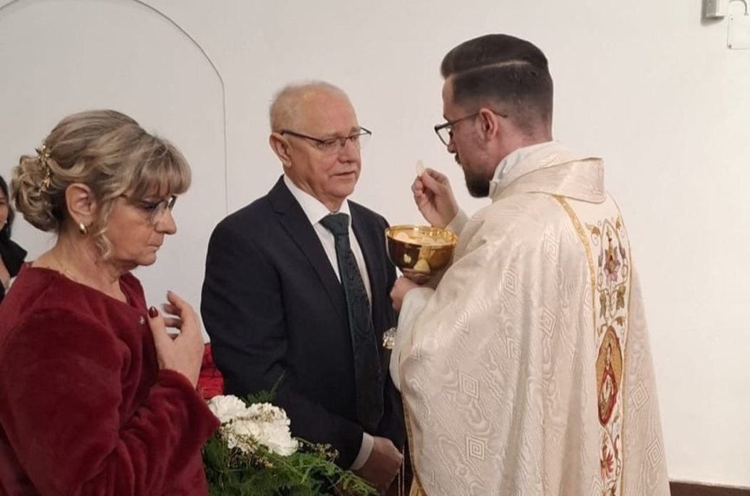 LJUBAV I VJERA Zlatni jubilej braka Antuna i Danice Šafarić obilježen u Župi Presvetog Trojstva u Nedelišću (3)