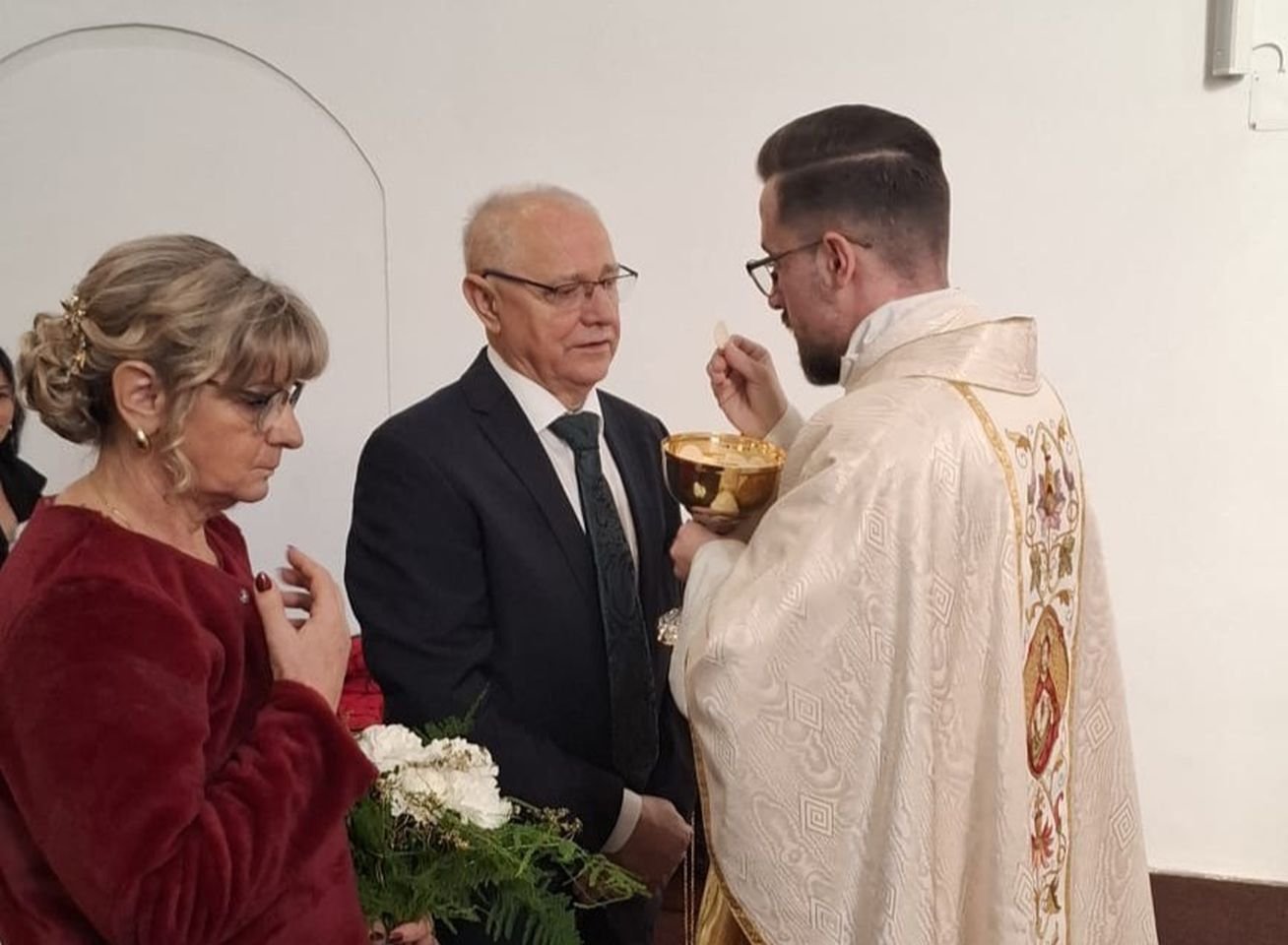 LJUBAV I VJERA Zlatni jubilej braka Antuna i Danice Šafarić obilježen u Župi Presvetog Trojstva u Nedelišću (3)