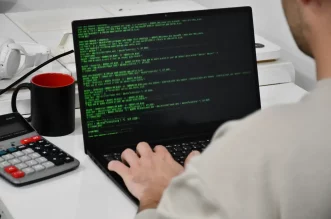 Laptop, internet, hakiranje, ekran (4)