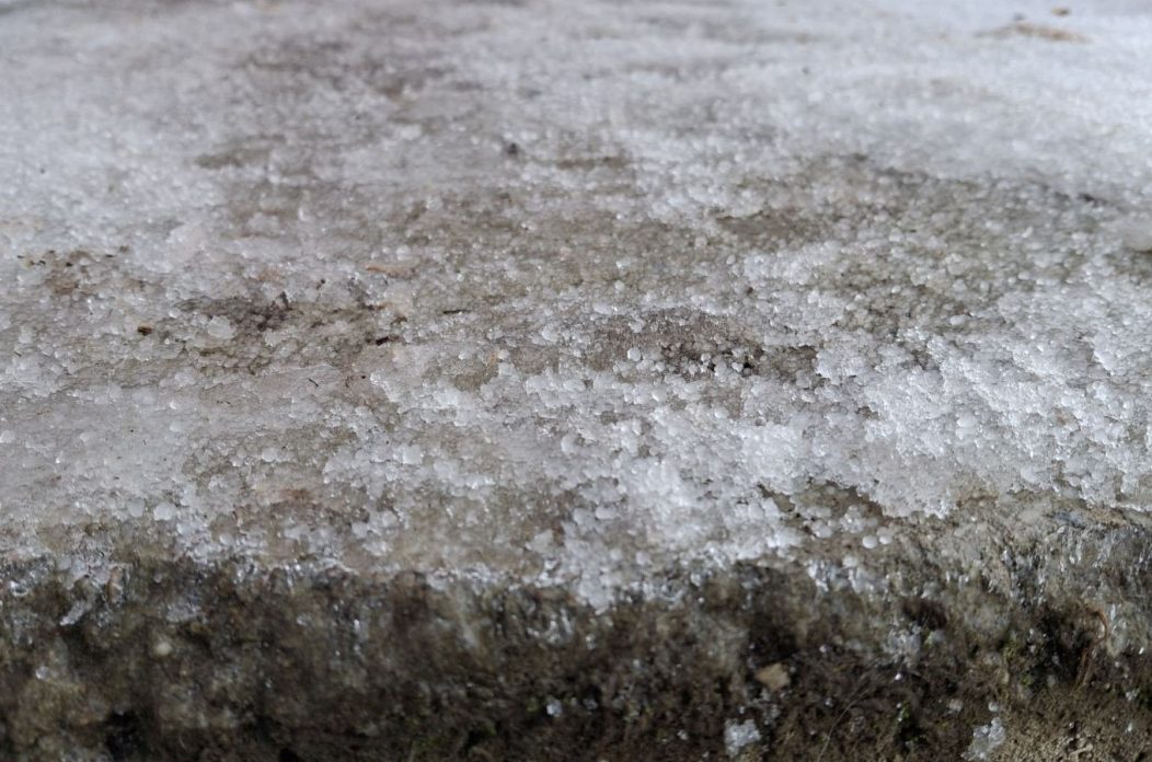 Led, sol, soljenje, ledena kiša