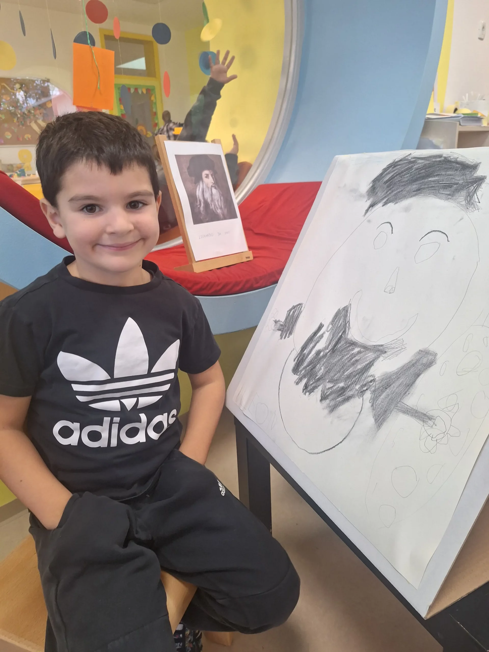 Likovna radionica s bakama i djedovima u DV ‘Maslačak’ povodom Međunarodnog dana starijih osoba (3)