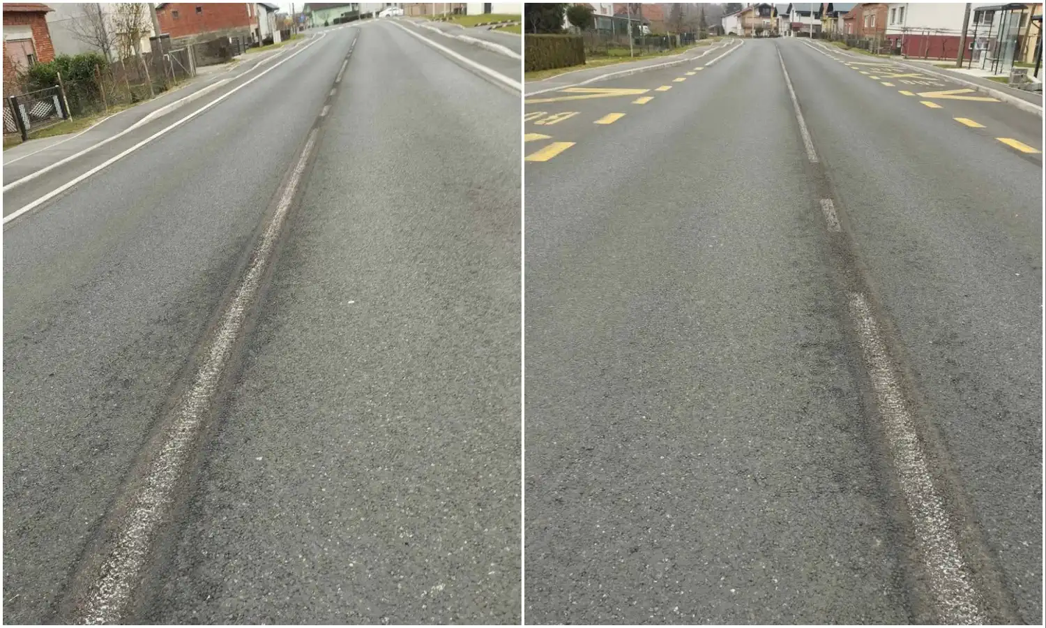 Linije na kolniku Štrukovec – Žiškovec (4) Linije na kolniku Štrukovec – Žiškovec (4)