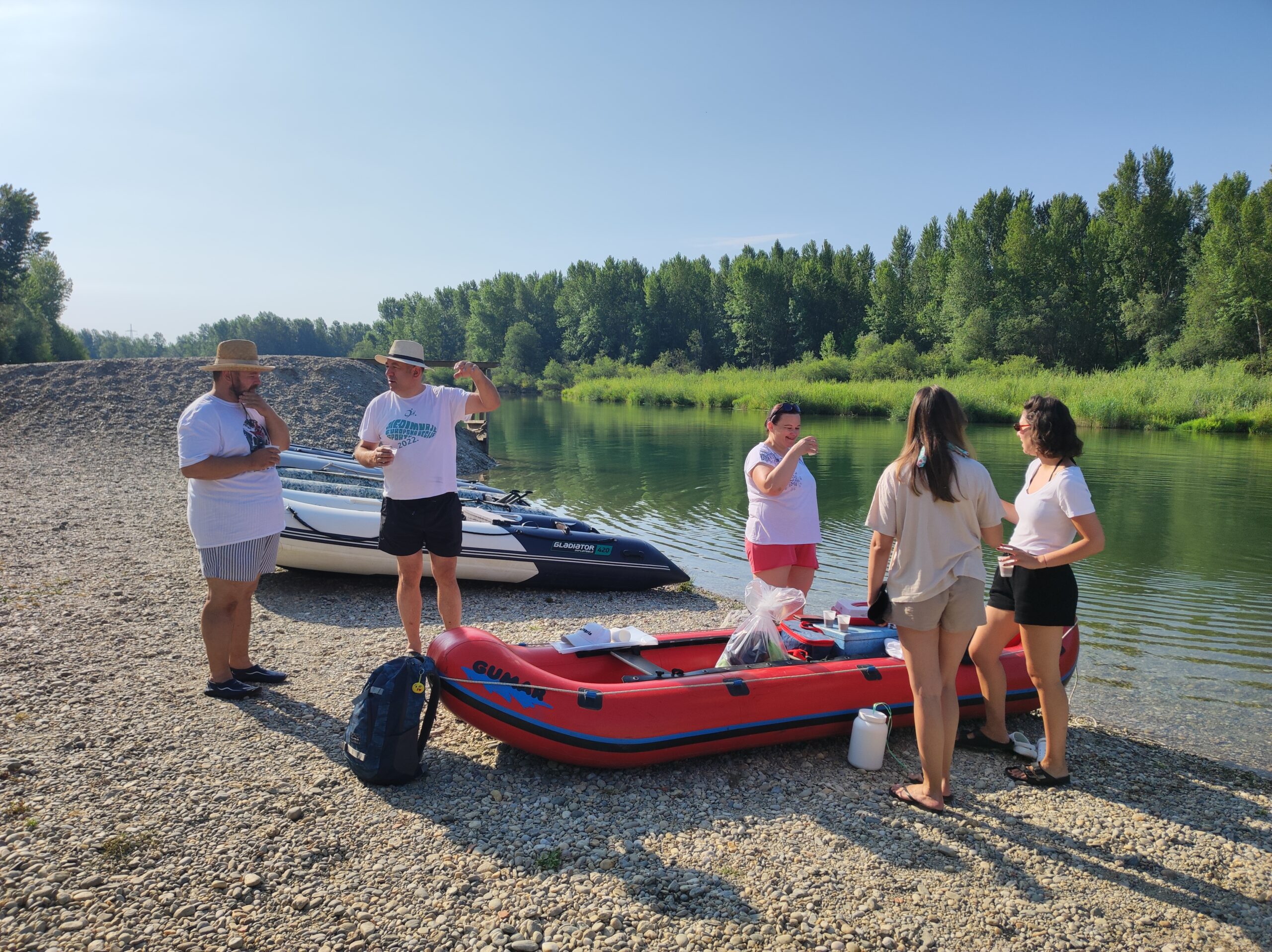 Ljetna avantura u Međimurju, Spust, Drava, Stara Drava (2)
