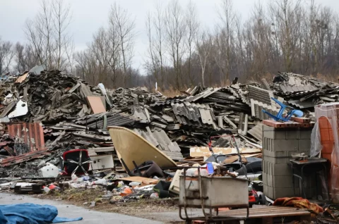 Lončarevo naselje Podturen 6 azbest