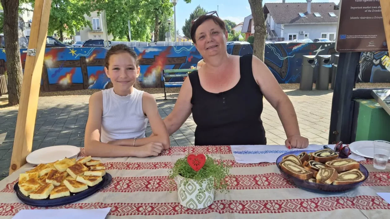 Lucija i Ingrid Matjašić, Mursko Središće, kolači, natjecanje (1)