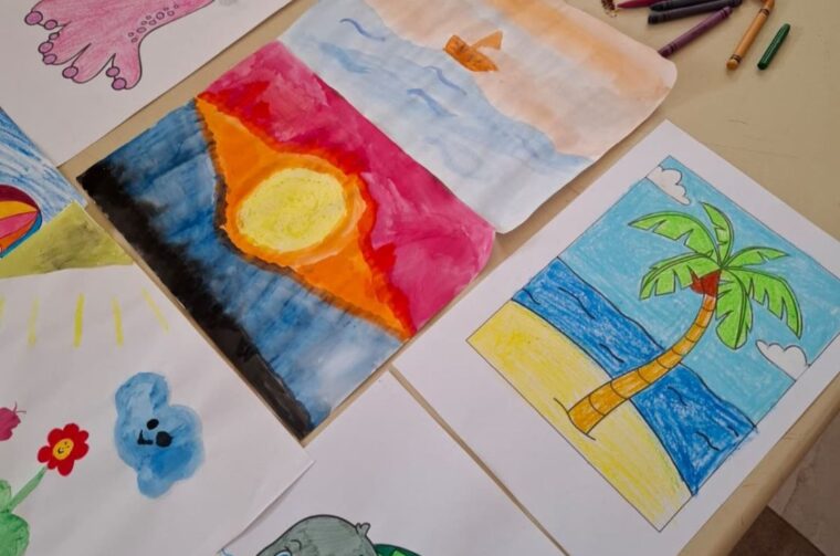 MALA SUBOTICA Umjetnost povezala djecu i odrasle kroz morske motive (1)