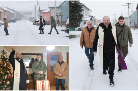 MALA SUBOTICA Zimski ugođaj dao poseban pečat blagoslovu kuća (1)