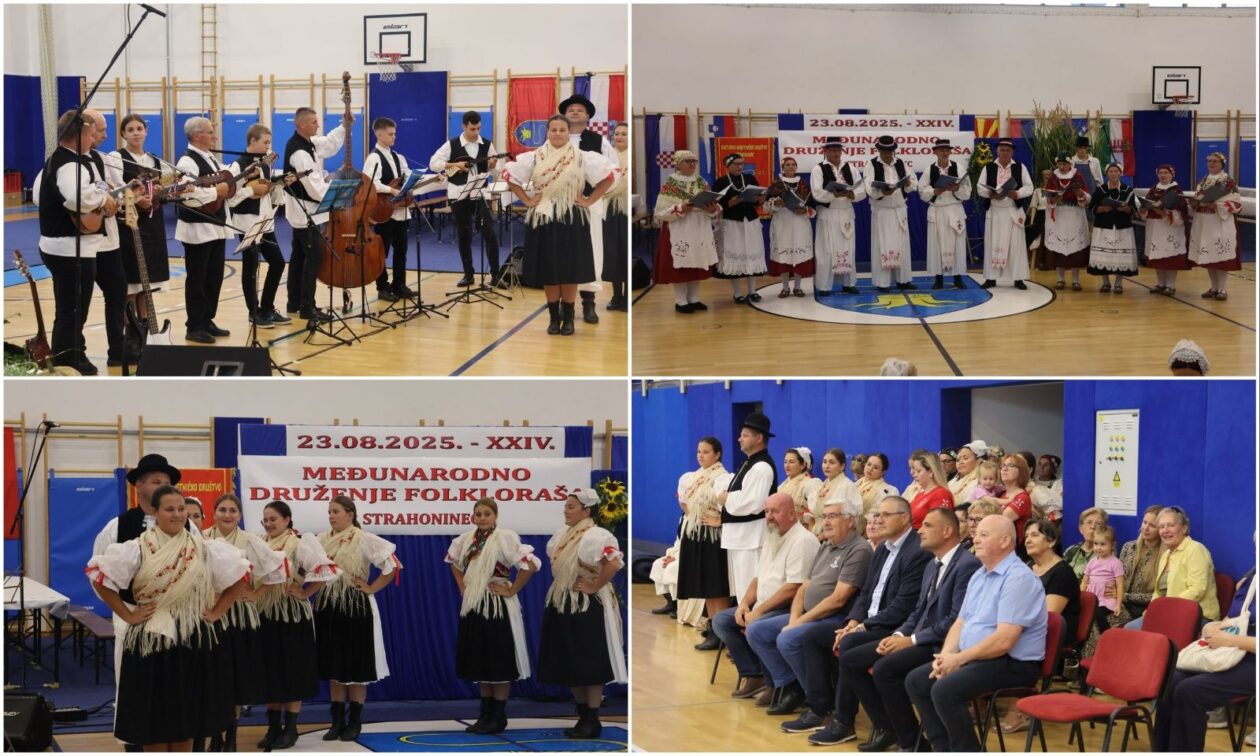 MEĐUNARODNI SUSRET Strahoninec ugostio folkloraše iz Hrvatske i susjednih zemalja (17)