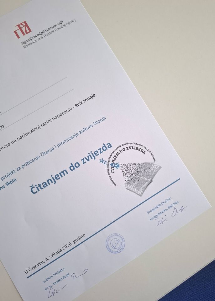 MLADI ČITATELJI Učenici OŠ Belica na završnici projekta “Čitanjem do zvijezda” (3)