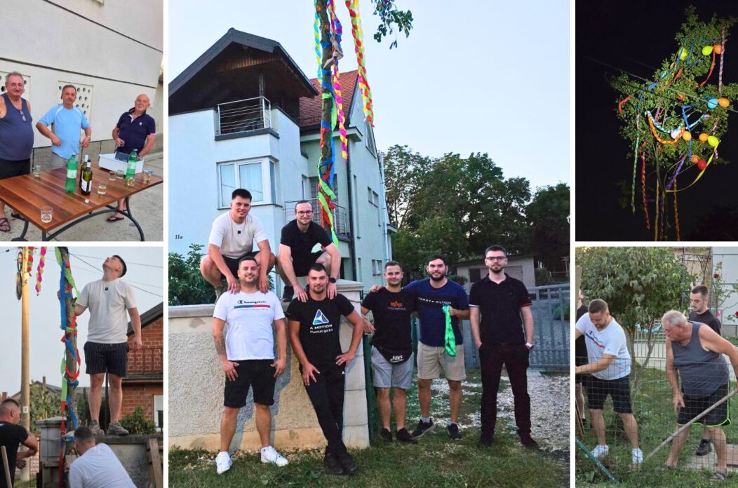 Majga u Gardinovcu, žene se Ana i Bernard Majga u Gardinovcu, žene se Ana i Bernard