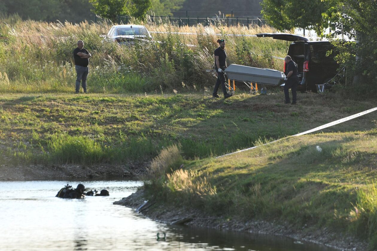 Policijski očevid kod Male Subotice gdje je pronađeno tijelo muškarca, sumnja se na ubojstvo