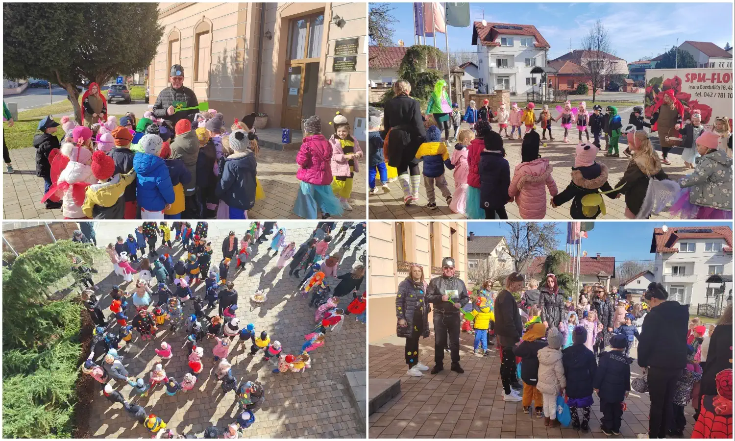 Male maškare ispred uprave GMS 2025 (4)