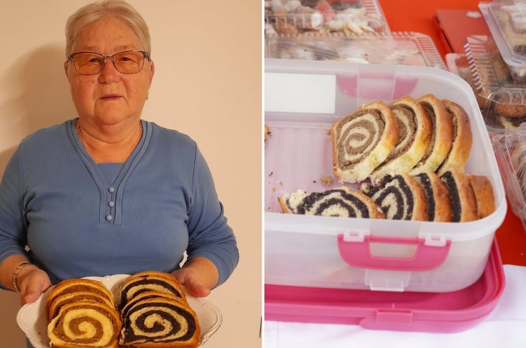 Marija Krnjak zdigani kolač