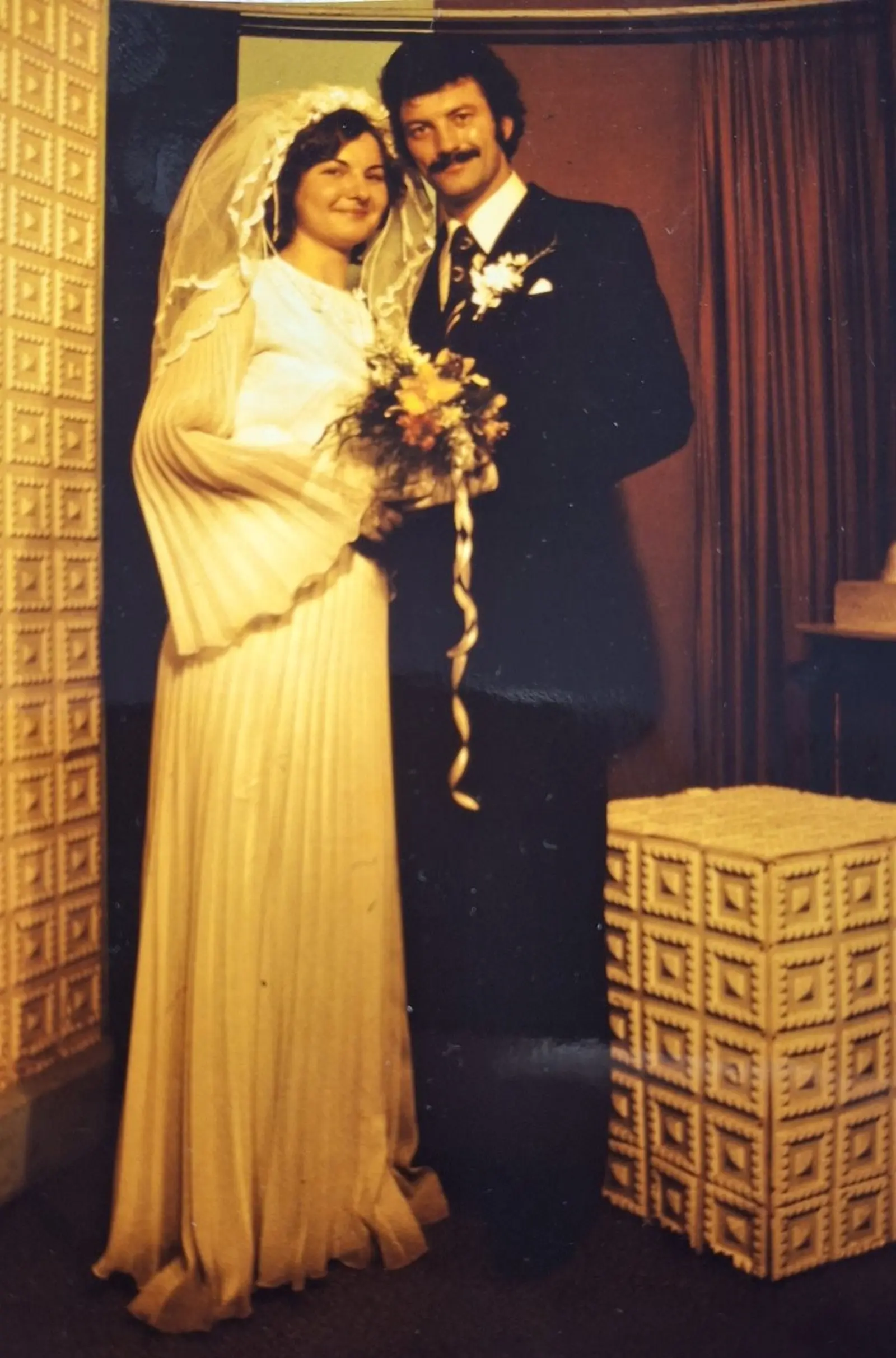 Marija i Stanislav Dolenčić vjenčana 1975