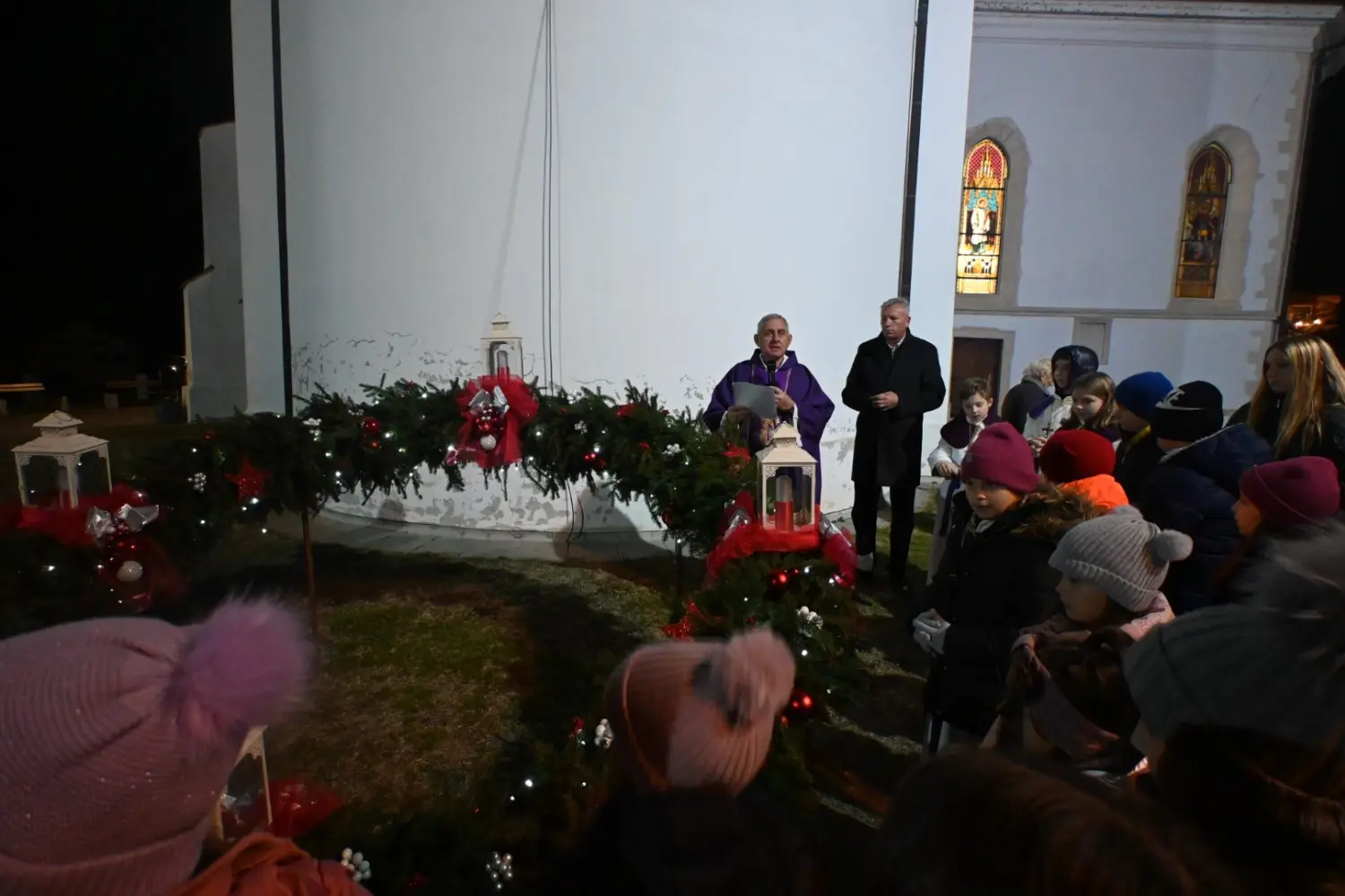 Martin Srša, advent 2024, paljenje svijeće (12)