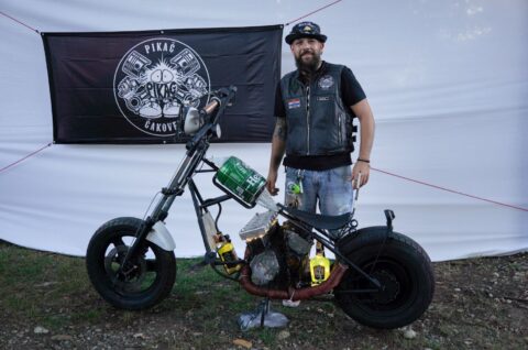 Matija Mikec unikatan motor