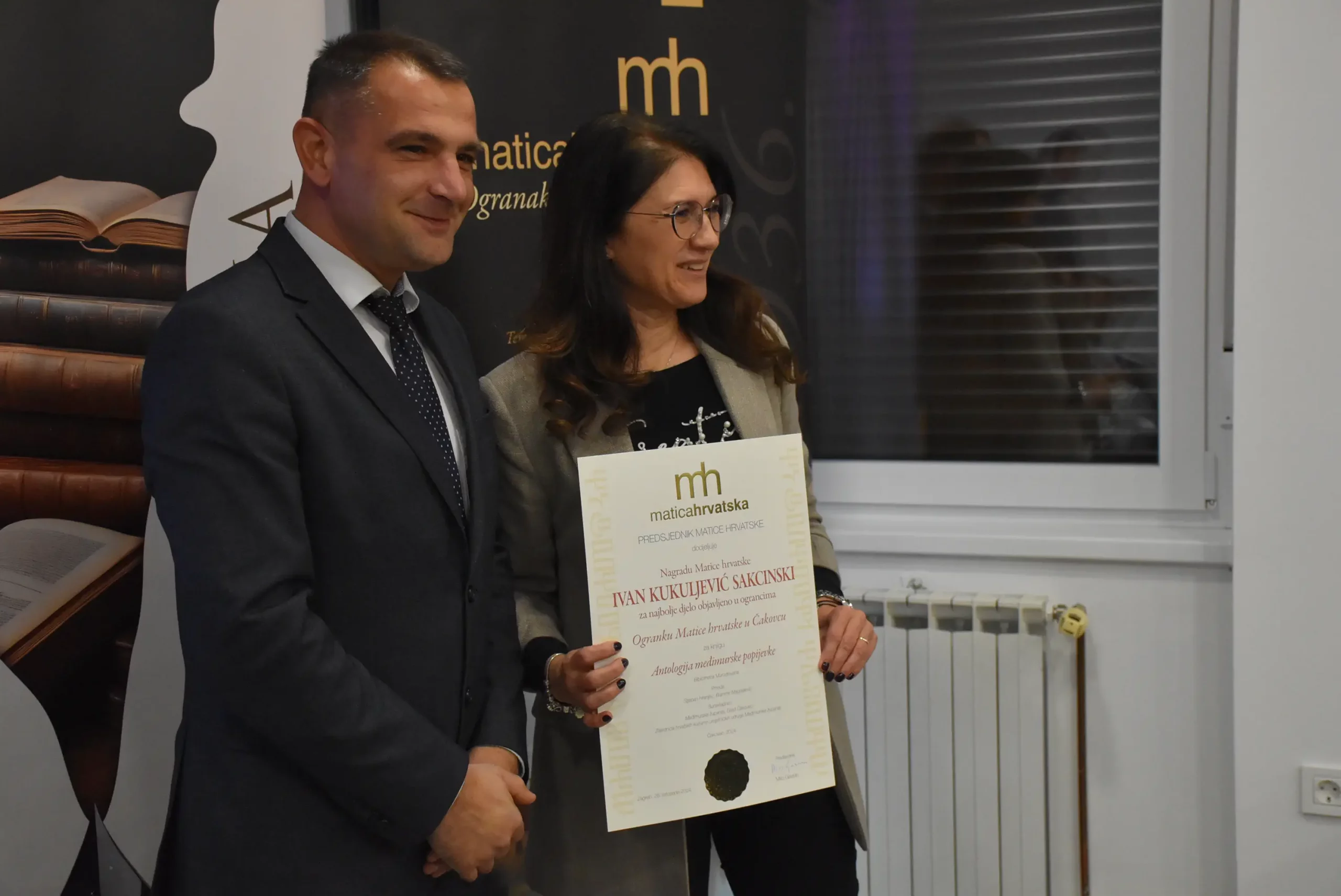 Matija Posavec i Ljerka Cividini Matija Posavec i Ljerka Cividini