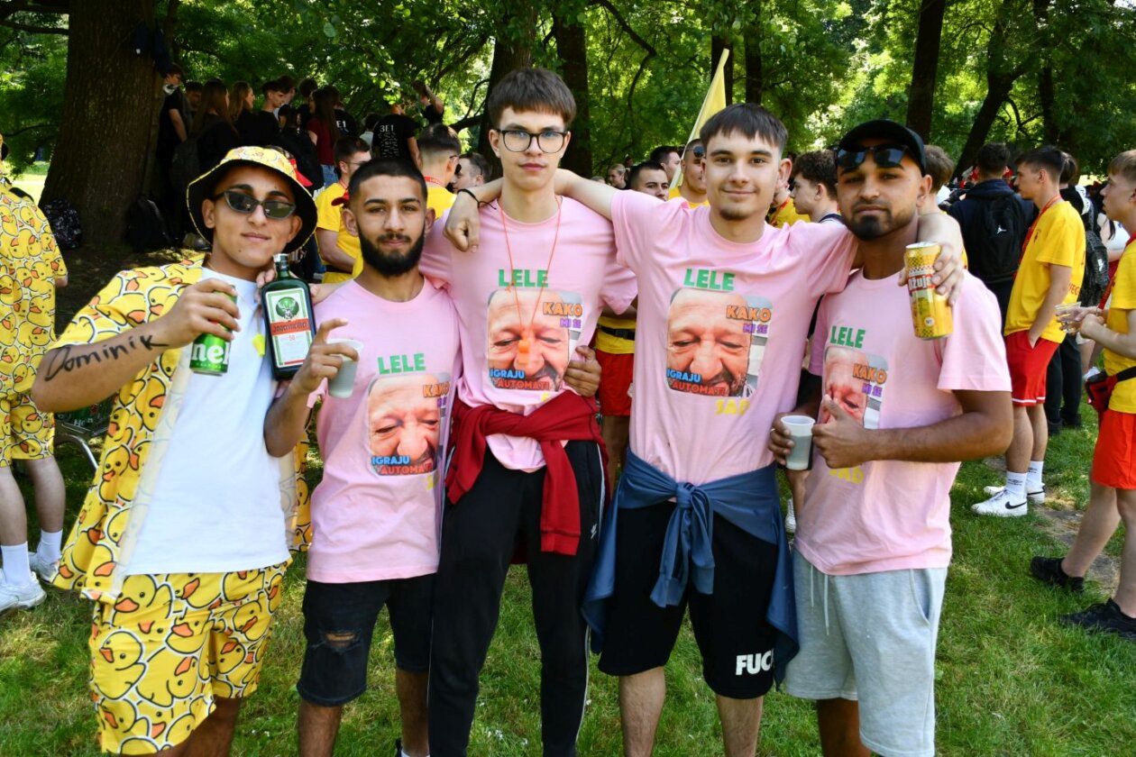 Maturanti, prvi dan u čakovečkom parku 2025 (11)