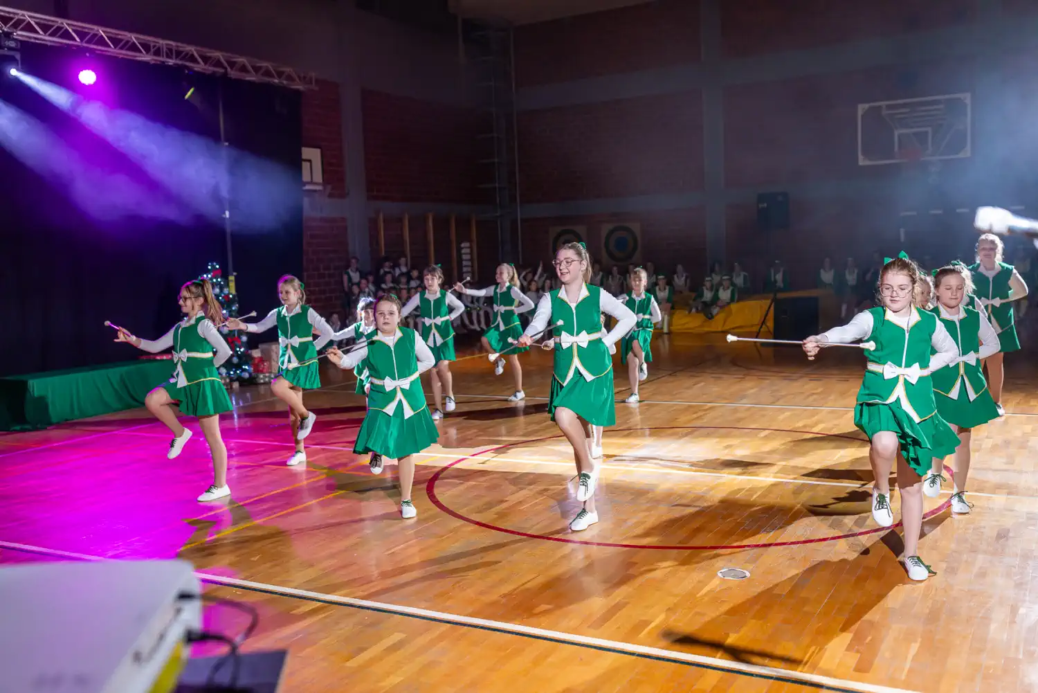 Mažoretkinje Nedelišća božićni koncert 2024 (1)