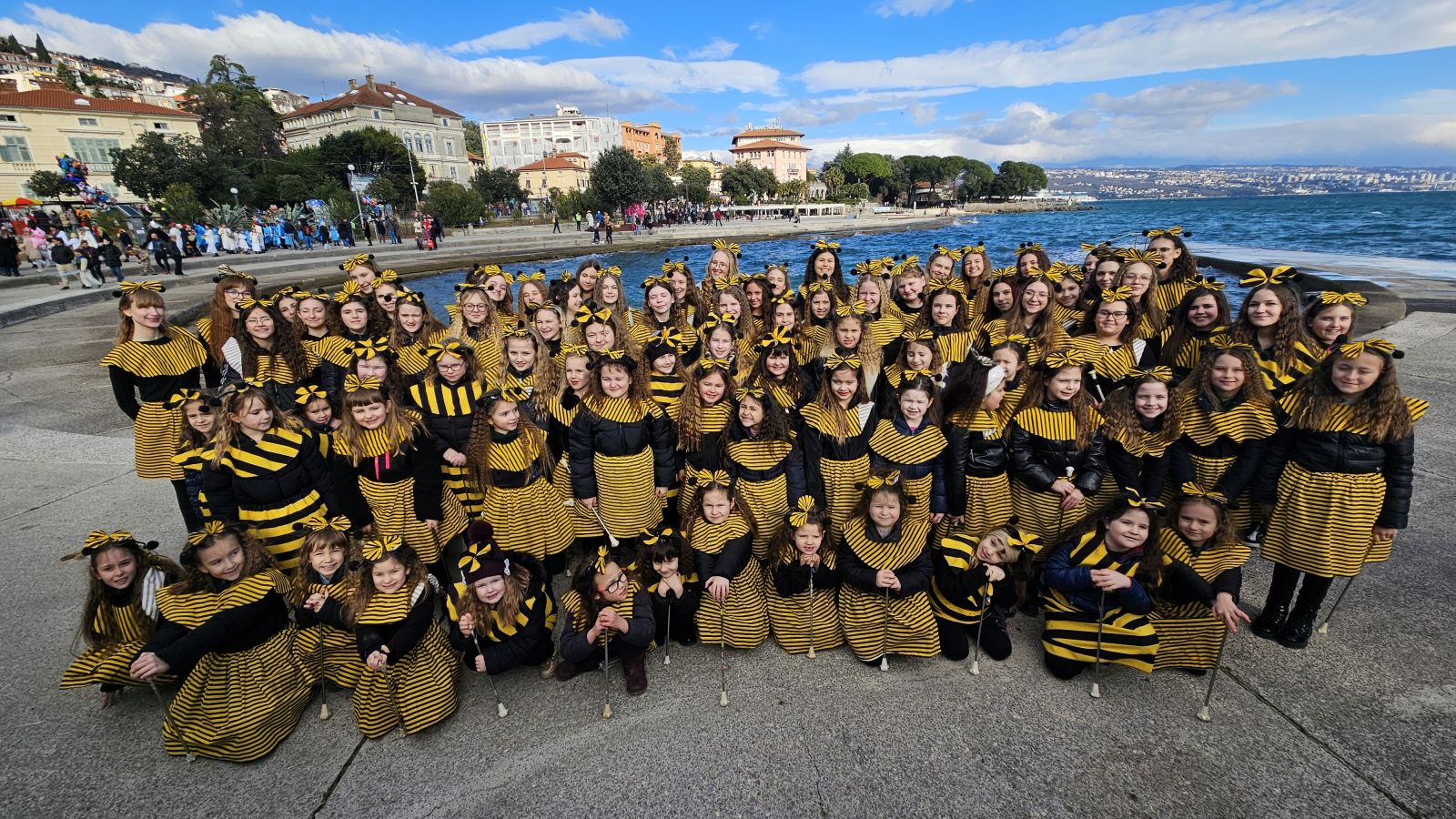 Mažoretkinje Nedelišća u Opatiji na karnevalu 2026 (1)