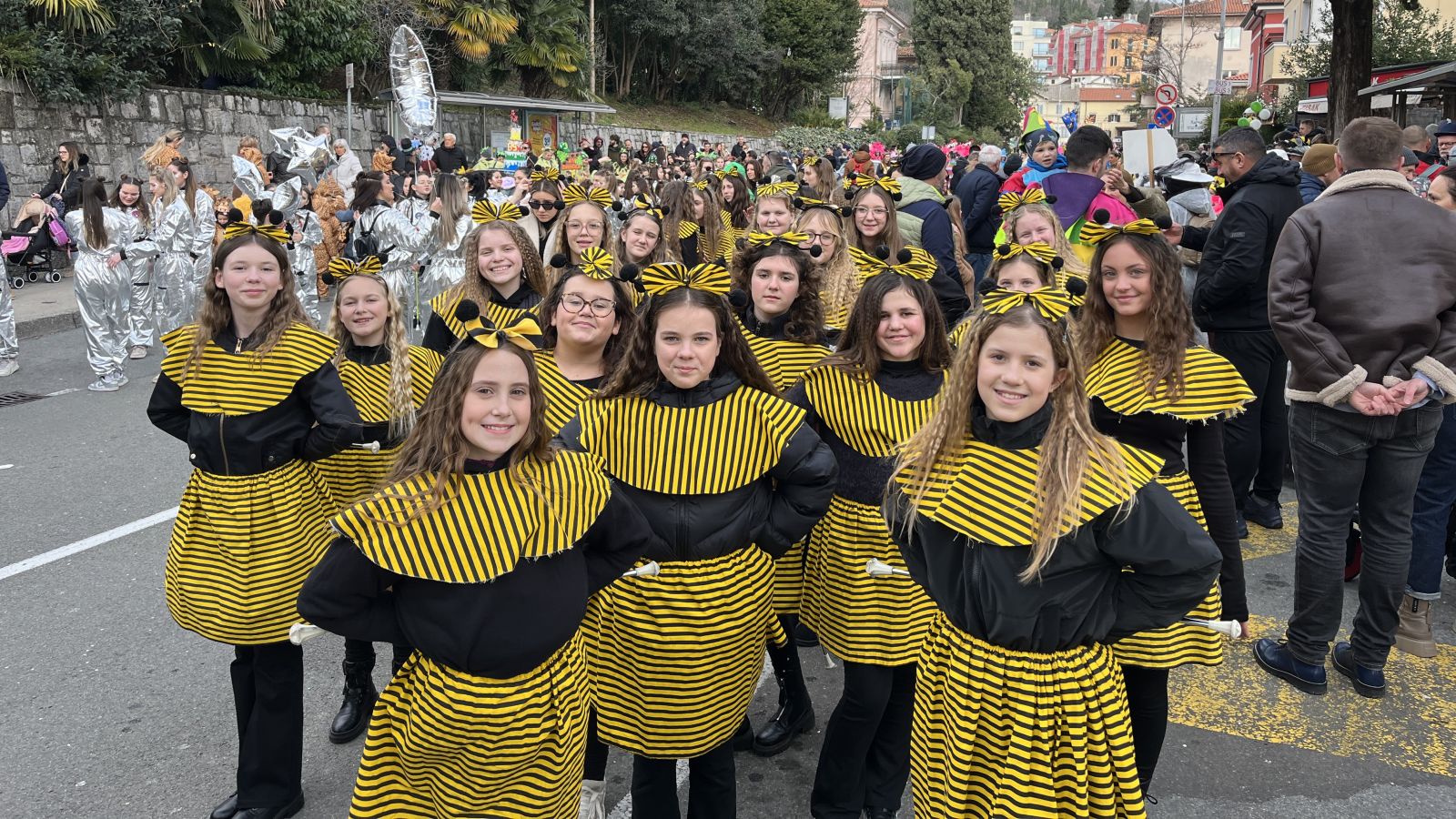 Mažoretkinje Nedelišća u Opatiji na karnevalu 2026 (4)