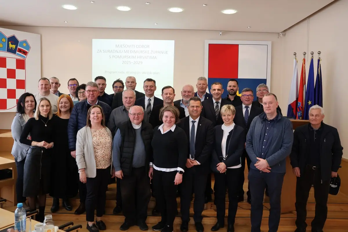 Međimurska županija sjednica Odbora za suradnju s pomurskim Hrvatima (2)