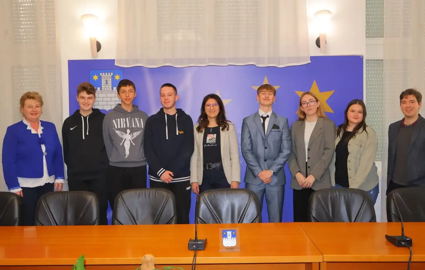 Međimurski srednjoškolci na prijemu kod Ljerke Cividini (10)