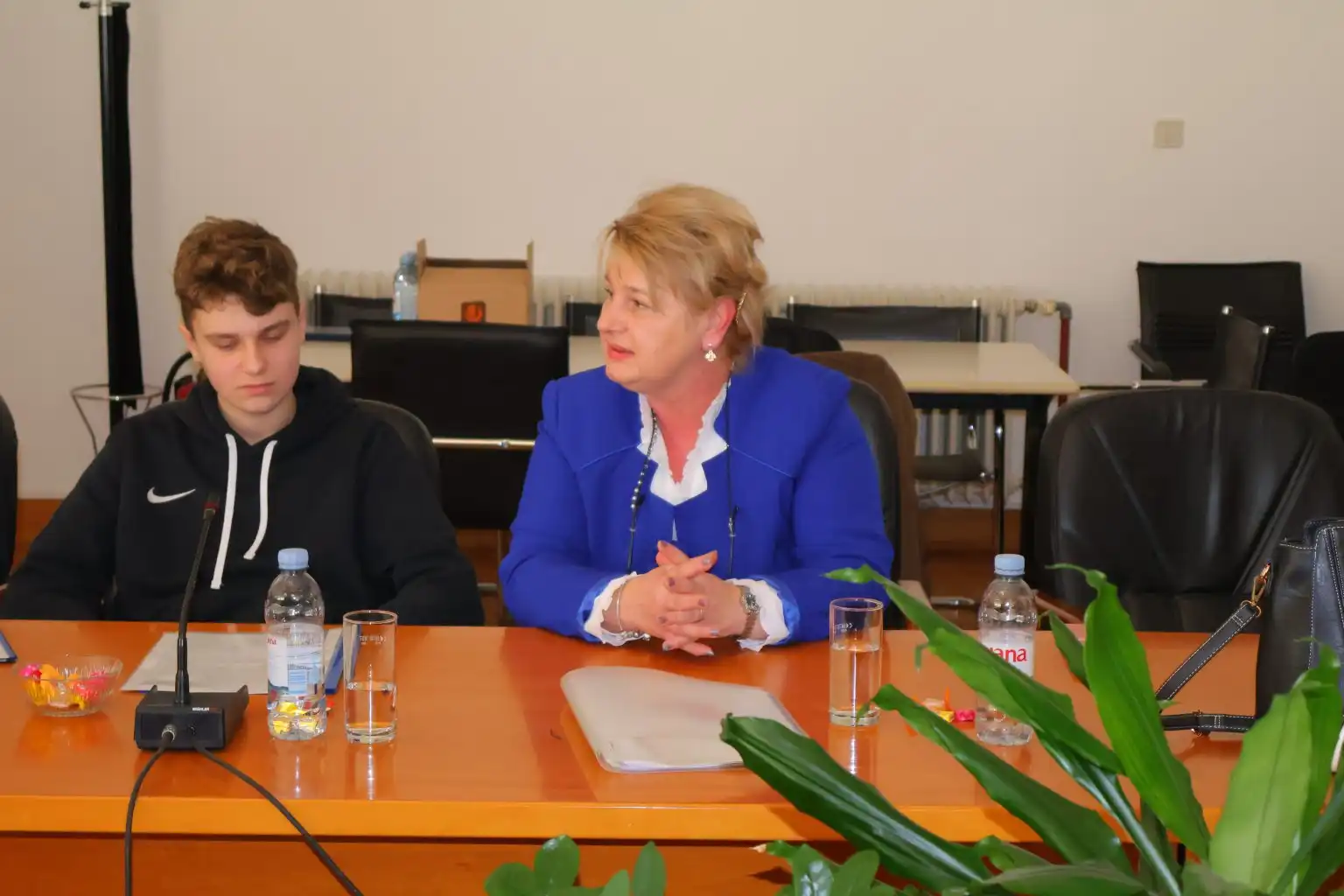 Međimurski srednjoškolci na prijemu kod Ljerke Cividini (5)