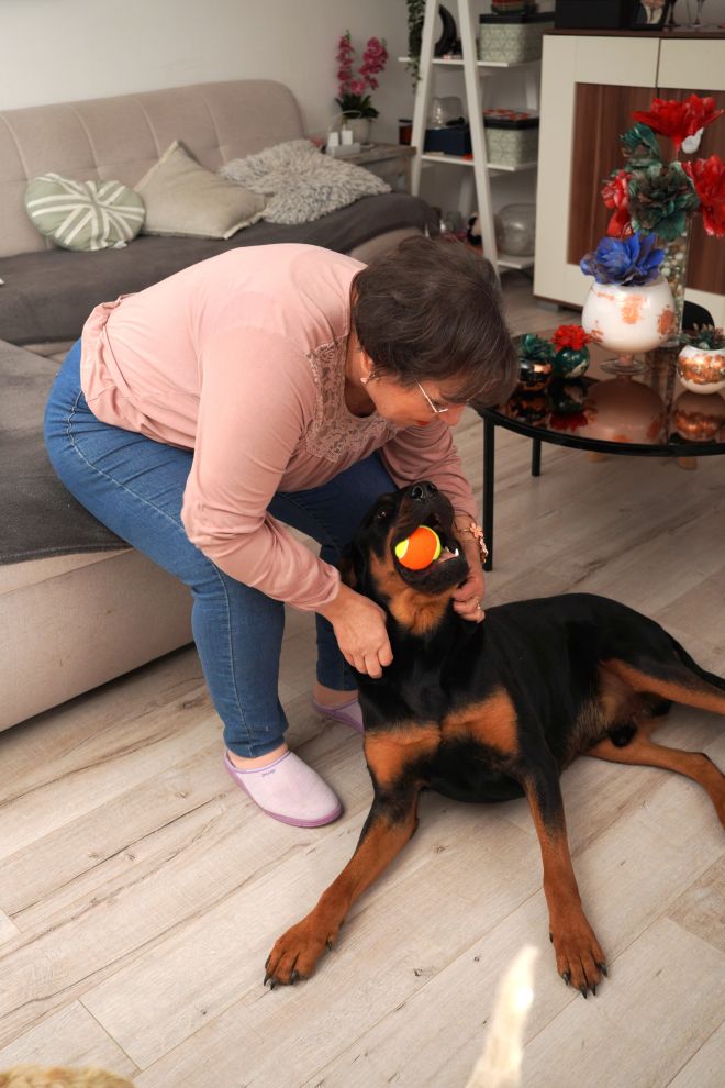 Melita Vidović rak dojke ručni rad pas (17)