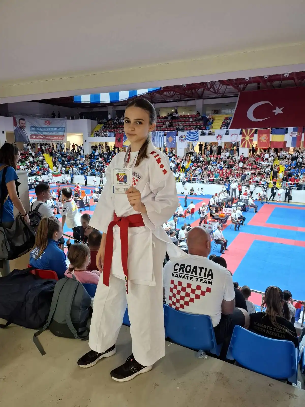 Mia Sabol – prvi nastup na prvenstvu Balkana Mia Sabol – prvi nastup na prvenstvu Balkana