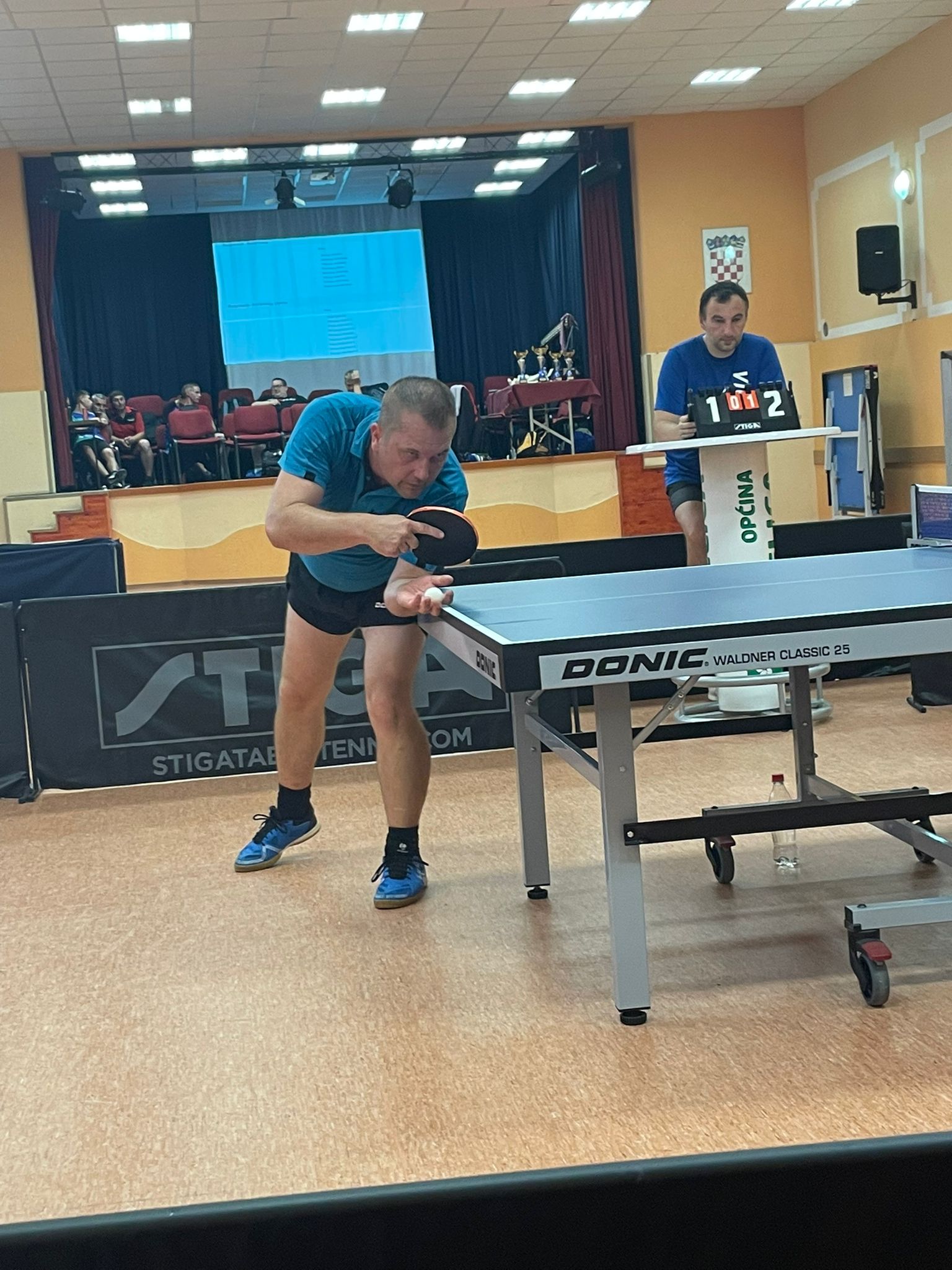 Miljenko Vračar u igri USTA Belica