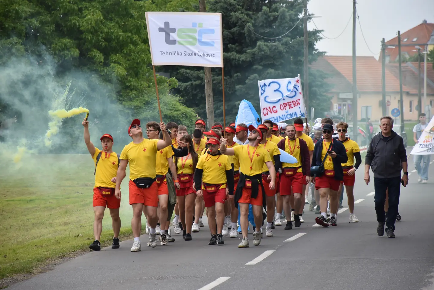 Mimohod maturanata, Čakovec, 23.5.2025 (10)