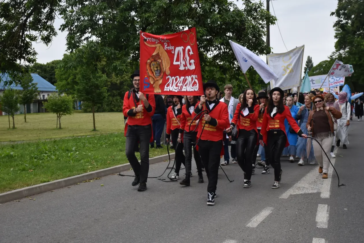 Mimohod maturanata, Čakovec, 23.5.2025 (21)