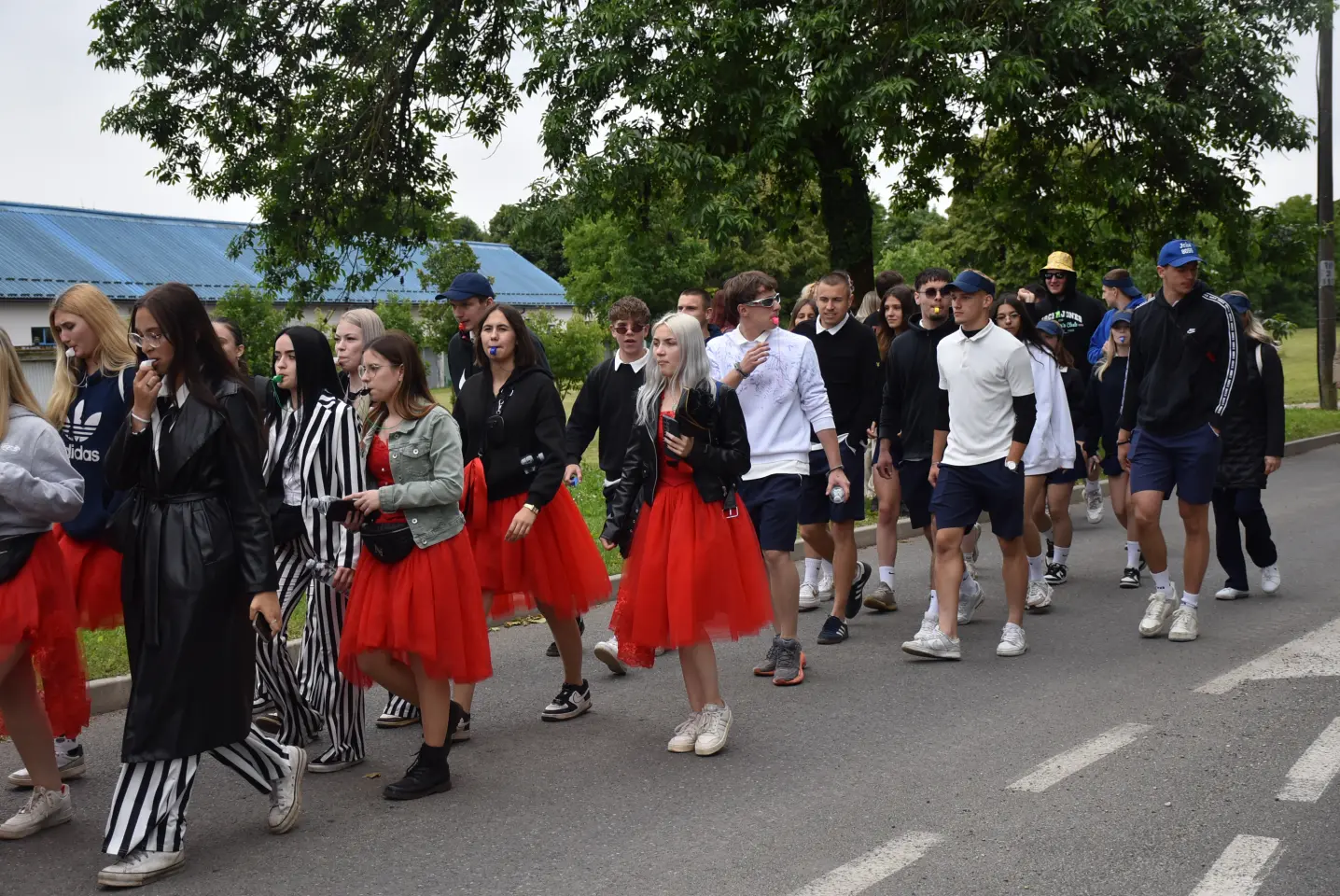 Mimohod maturanata, Čakovec, 23.5.2025 (35)
