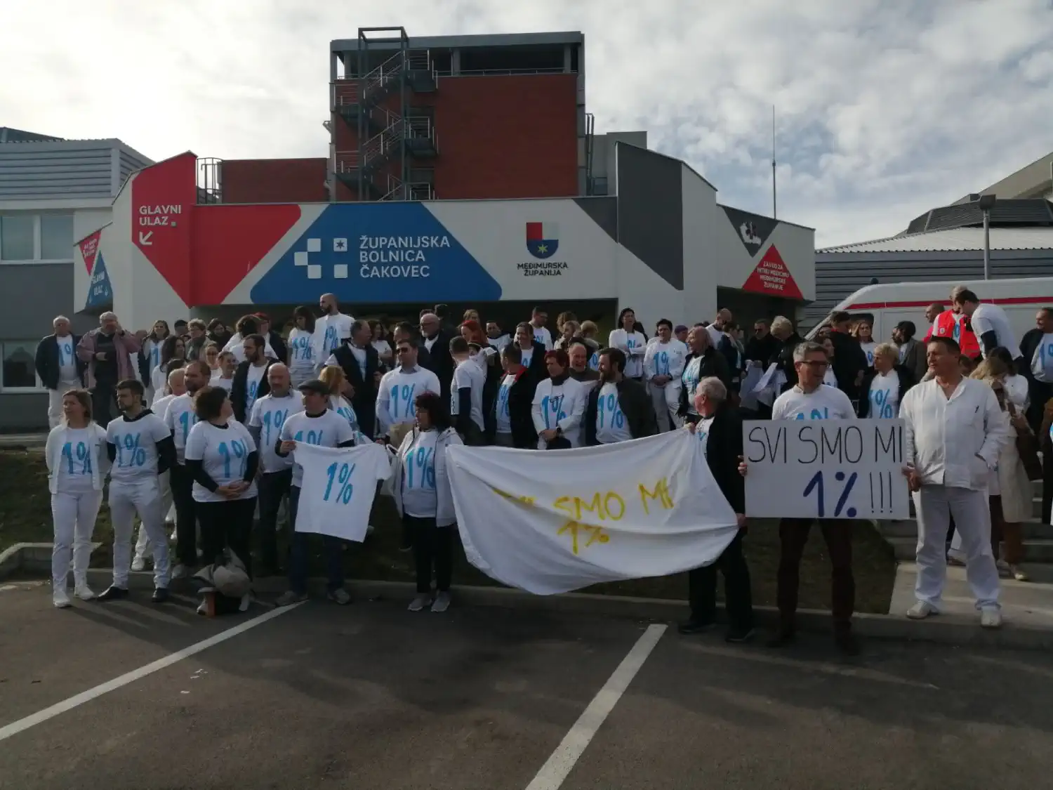 Mirno okupljanje Županijska bolnica Čakovec – kirurzi 27.1. 2025 (19)