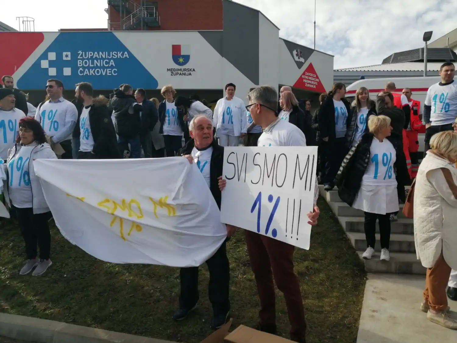 Mirno okupljanje Županijska bolnica Čakovec – kirurzi 27.1. 2025 (20)