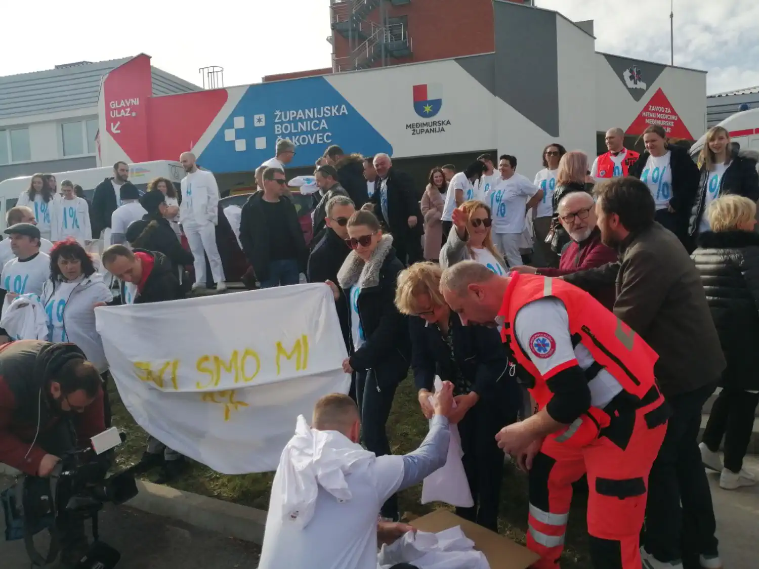 Mirno okupljanje Županijska bolnica Čakovec – kirurzi 27.1. 2025 (26)